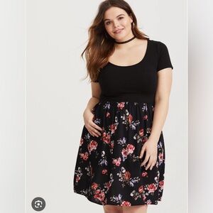 Torrid knee length dress